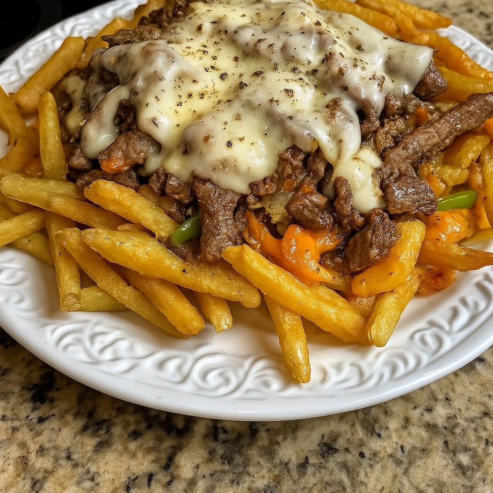 Philly Steak Cheese Fries