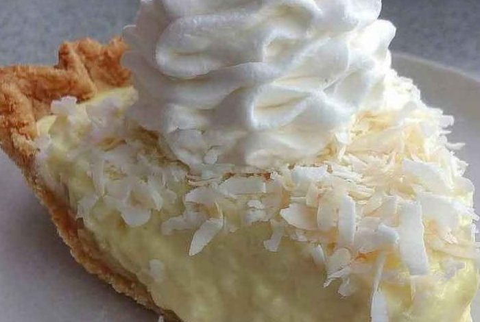 No-Bake Coconut Cream Pie