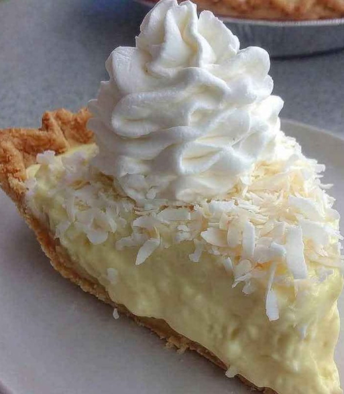 No-Bake Coconut Cream Pie