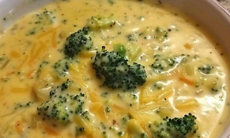 Creamy Broccoli Cheese Soup