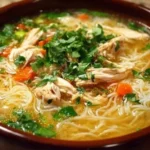Cozy Chicken Vermicelli Soup