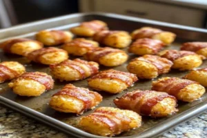 Top 10 Baked Bacon-Wrapped Tater Tots Recipe – Crispy & Irresistible