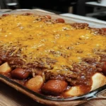 Chili Cheese Dog Casserole Recipe – 7 Cheesy Comfort Layers You’ll Love