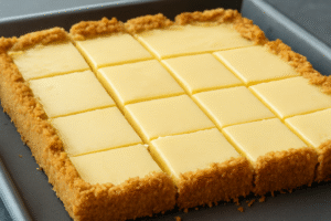 Creamy Lemon Squares Recipe | Tangy & Sweet Dessert