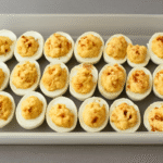 Creamy Deviled Eggs Recipe - Classic Tangy Appetizer