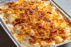 Oven-Baked Bacon and Potato Au Gratin – Comfort Food