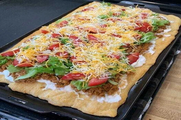 Taco Pizza Recipe – A Flavorful Fusion of Two Classics