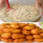Cheesy Vegetable Fritters