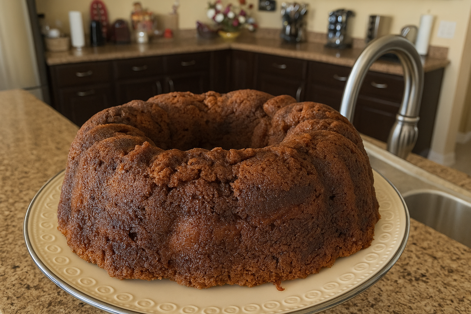 Fresh apple cake recipe with White Lily flour and Granny Smith apples