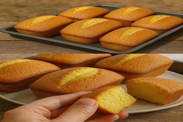 classic vanilla sponge cake mini loaves golden and fluffy