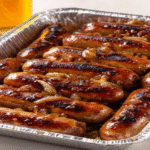 Beer Braised Sausages with Onions – Easy Comfort Food Recipe