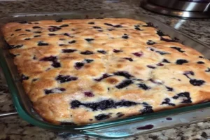Blueberry Breakfast Cake – Moist & Flavorful Morning Delight