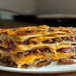 Parmesan Garlic Bacon Lasagna – Ultimate Cheesy Comfort Food