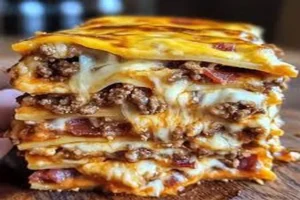 Parmesan Garlic Bacon Lasagna – Ultimate Cheesy Comfort Food