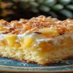 Pineapple Coconut Cake Recipe – Moist, Tropical & Delicious